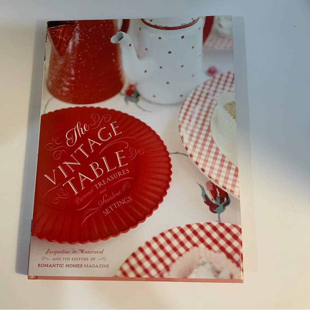 The Vintage Table Book by Jacqueline de Montravel